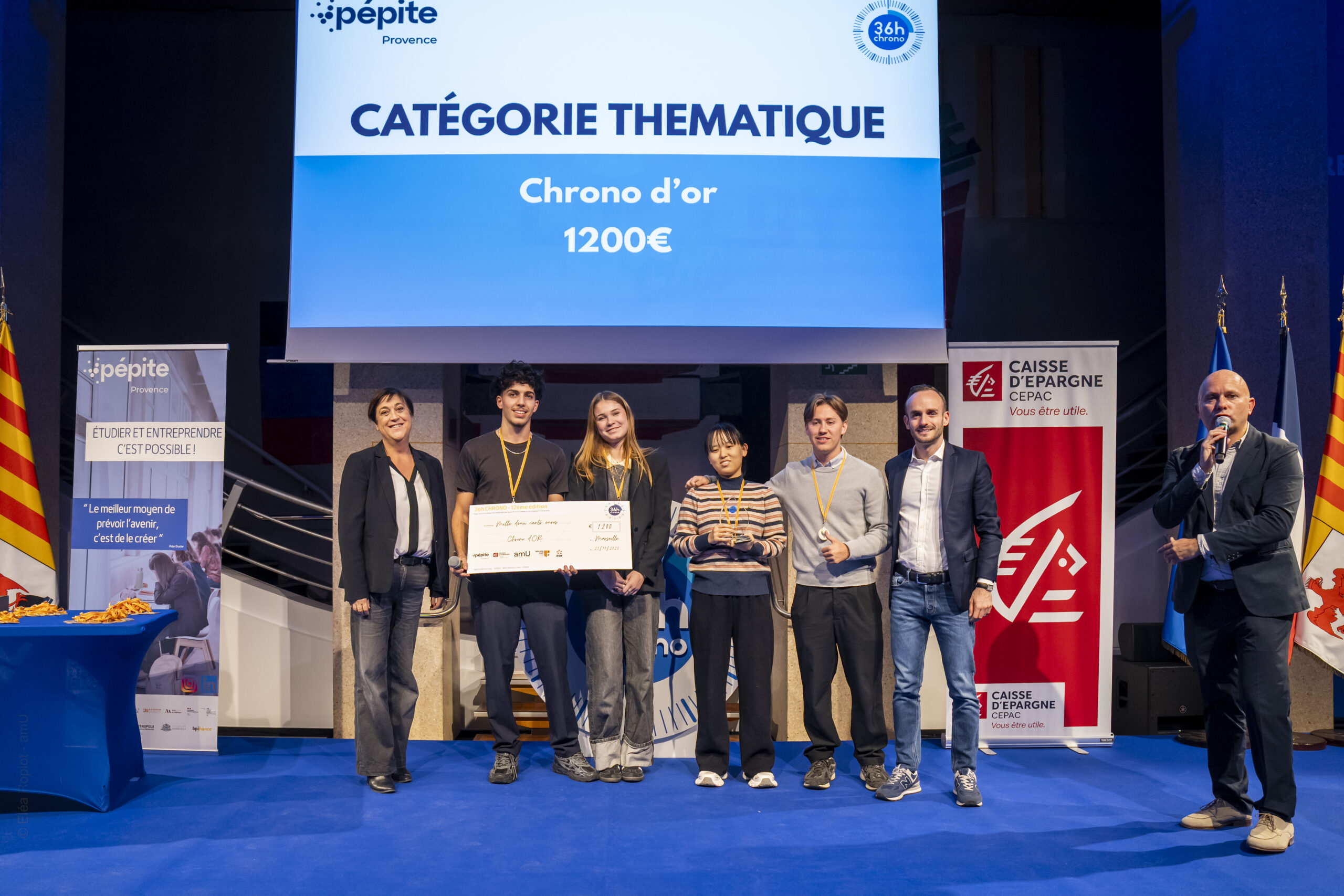 Challenge d'etudiants sur 36h en continue organise par Pepite